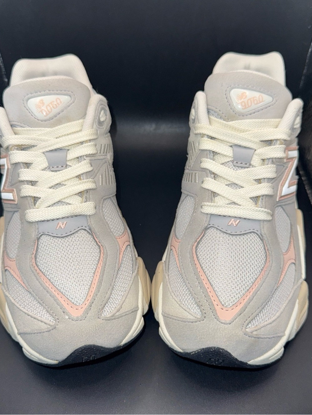 Size 6.5Y- New Balance 9069 Big Kid Grey Matter Pink Haze, GV9060EL, No Box